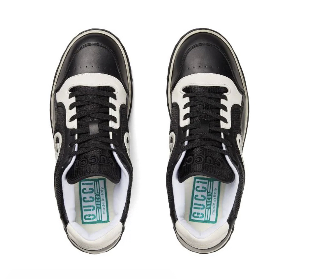 Gucci 80’s Logo Low Cut Sneakers 