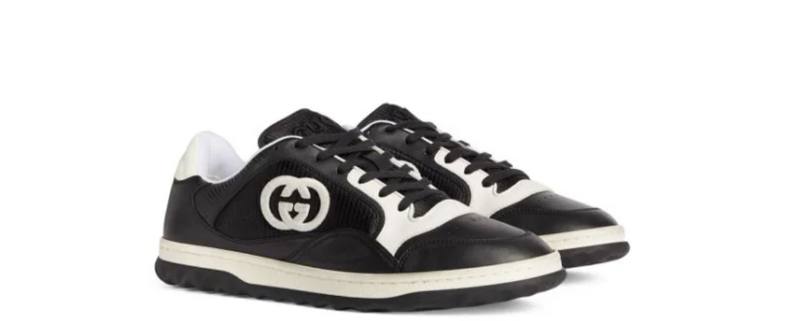 Gucci 80’s Logo Low Cut Sneakers 