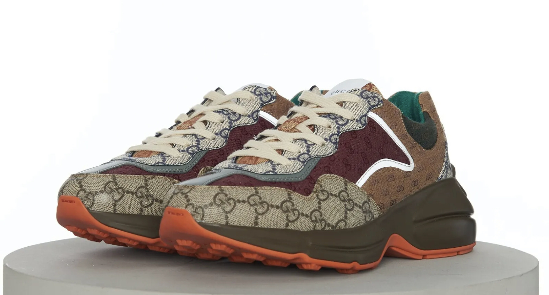 GUCCI GG Rhyton Brick Red  GG Canvas