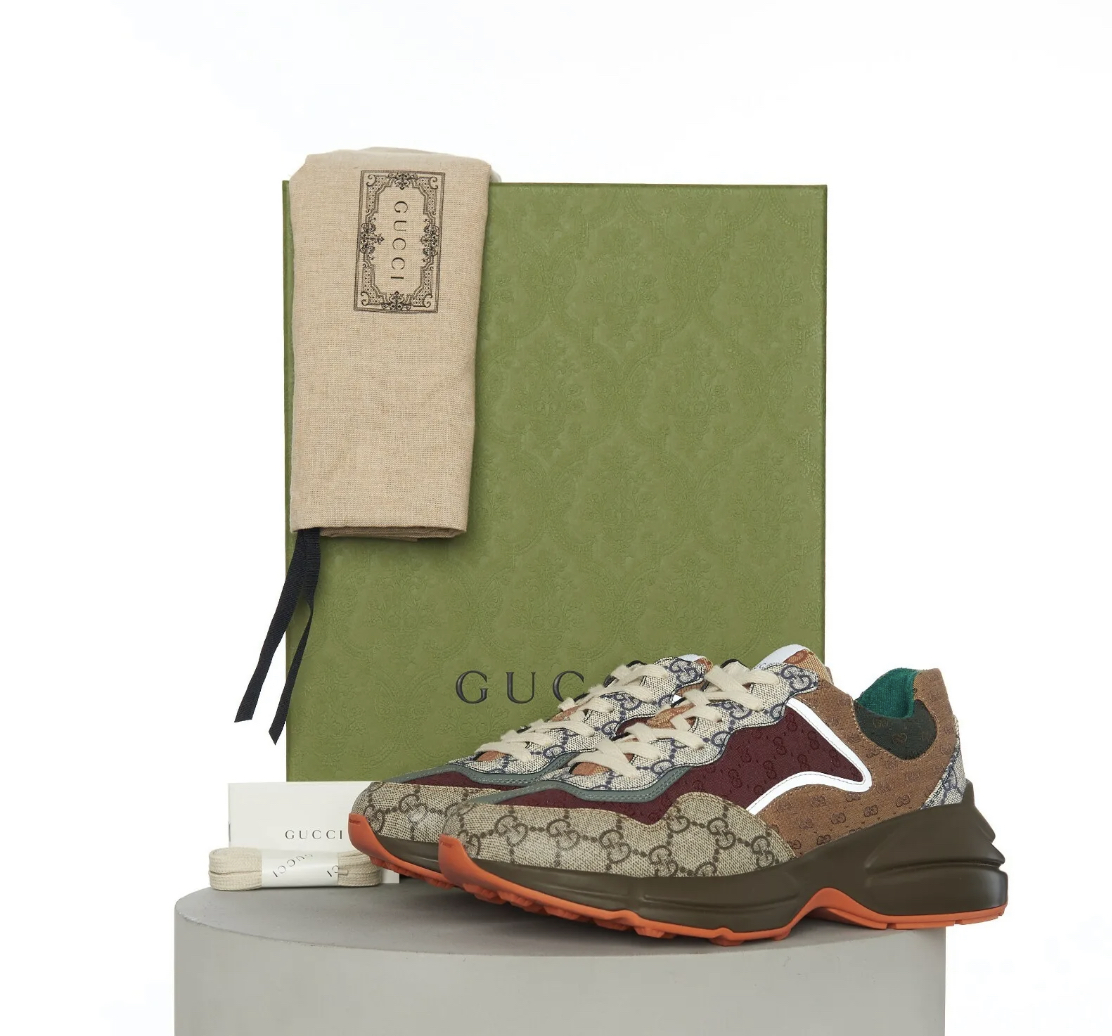 GUCCI GG Rhyton Brick Red  GG Canvas